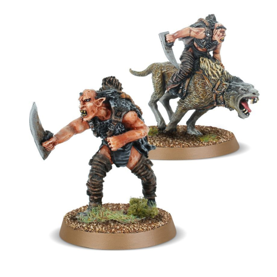 SHARKU, WARG RIDER CAPITAN , LOTR